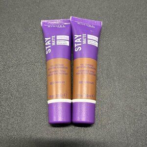 Rimmel London 2 PK Stay Matte Foundation 603 Chocolate Full Coverage 1 Fl Oz